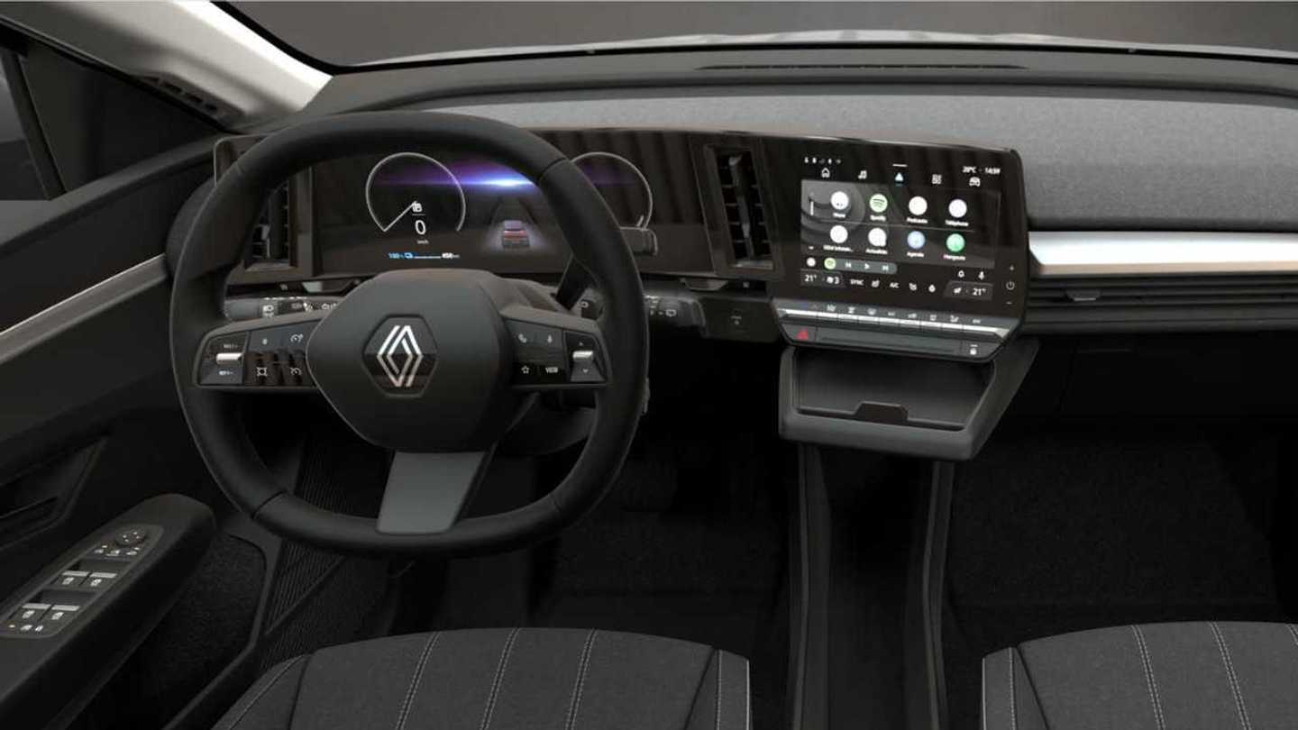 La Renault Mégane ETech électrique dans sa version de base