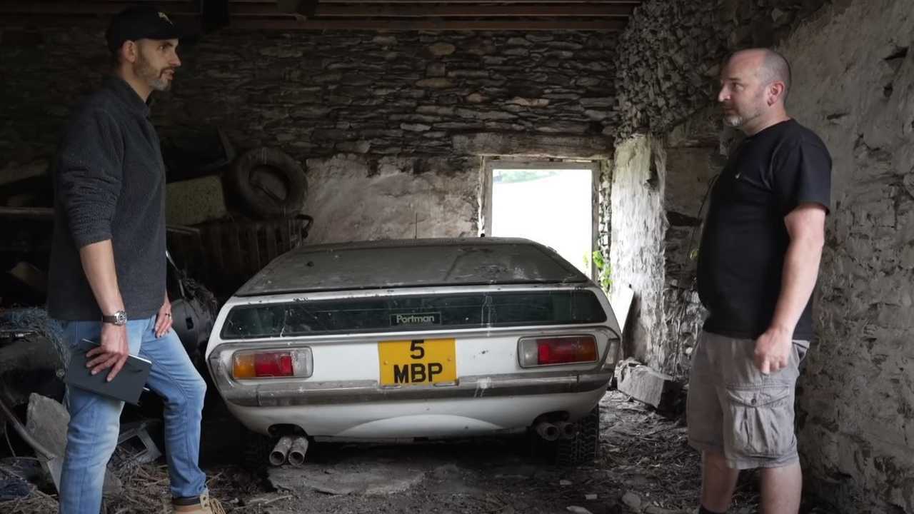Lamborghini Espada abandonnée