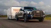 2022 Toyota Tundra Platinum I-Force Max Exterior Towing