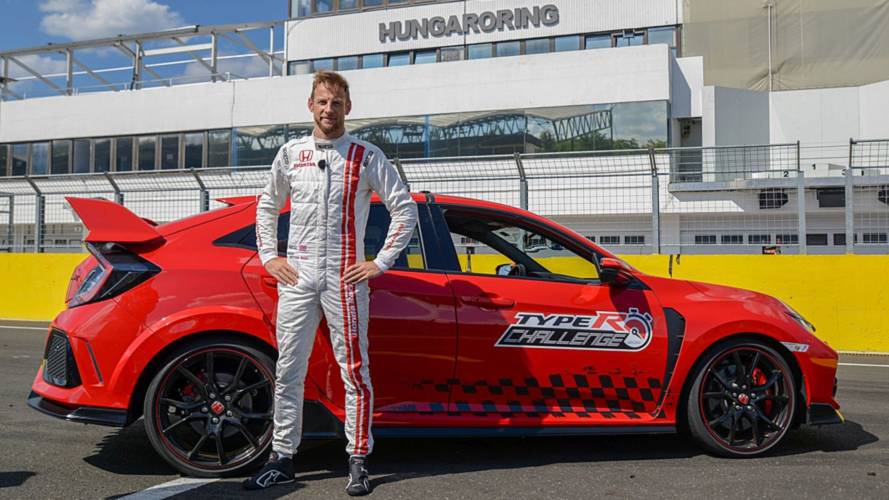 Watch As Button Steers Civic Type R To Hungaroring Lap Record