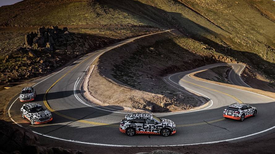 Audi E-Tron prototype at Pikes Peak