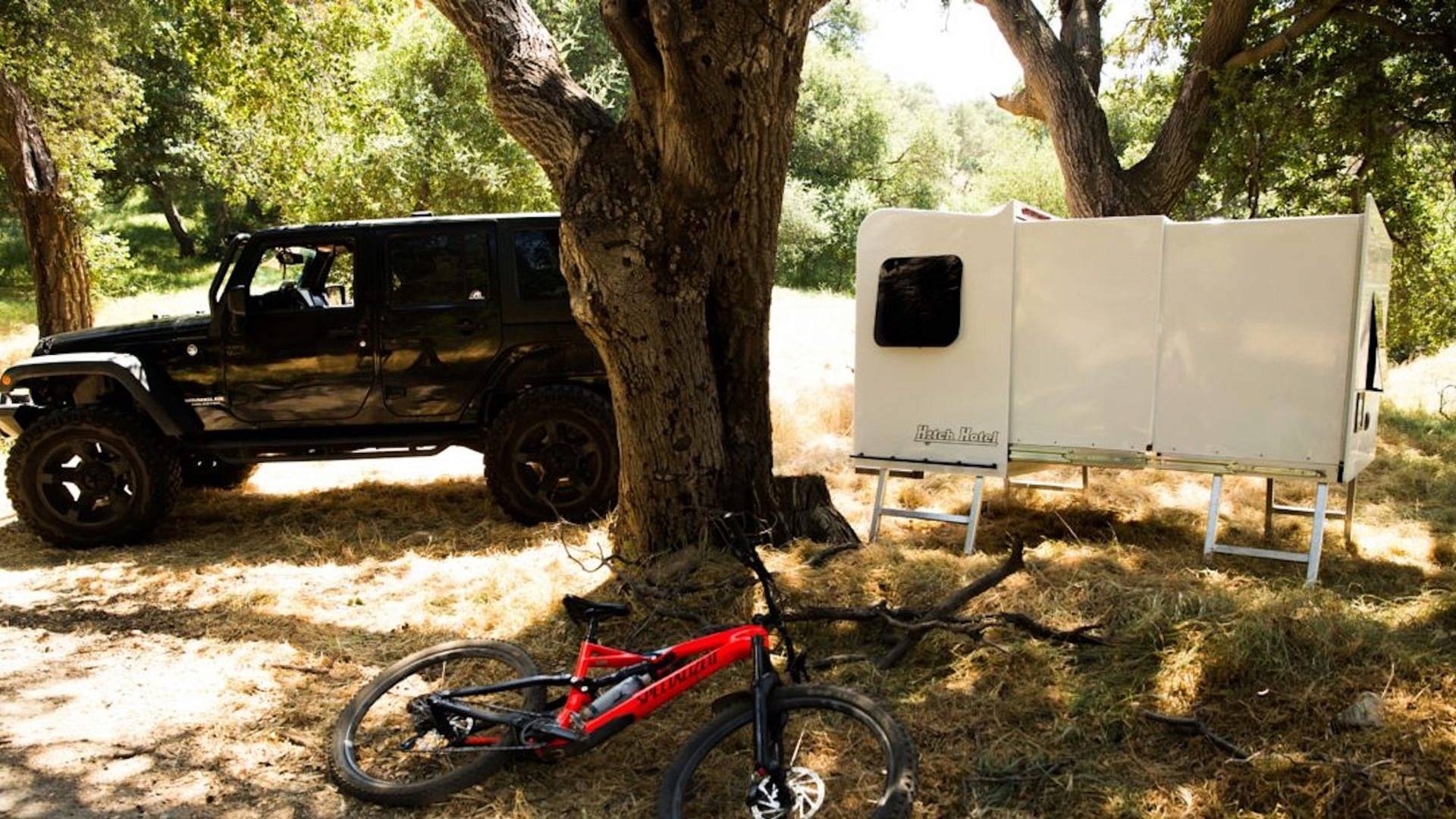 Hitch Hotel Turns Your Car Into An Instant RV Minus The Size