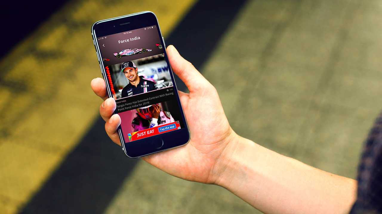 App Motorsport fans