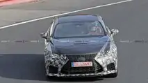 Lexus RC F GT spy photo