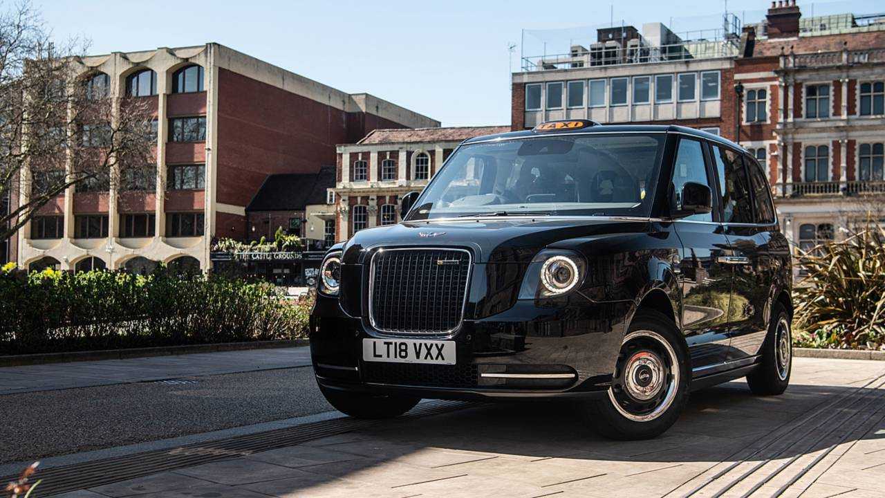 LEVC TX electric taxi Coventry