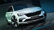 Skoda Vision RS teaser