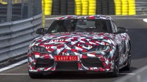 Toyota Supra, la prova del prototipo