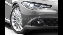 Alfa Romeo Giulia, il rendering della 