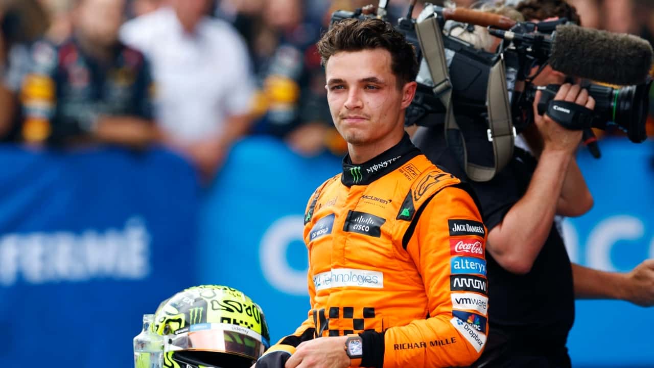 Lando Norris at Spanish GP 2024