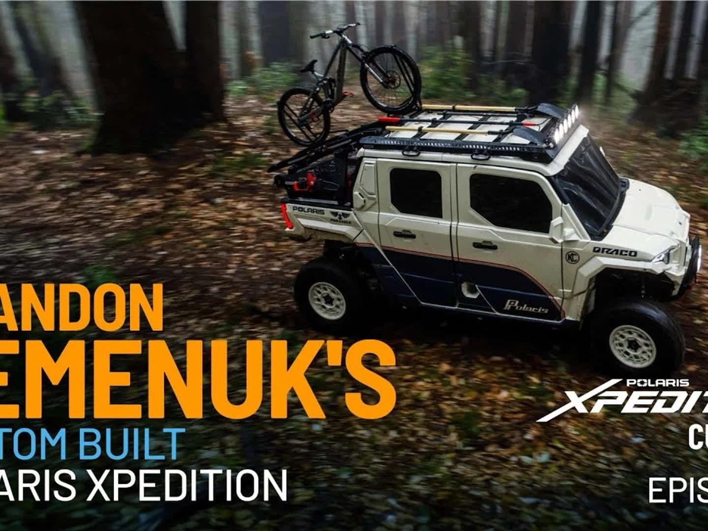 This Pro Mountain Biker's Polaris XPEDITION Is One Slick Off-Roader