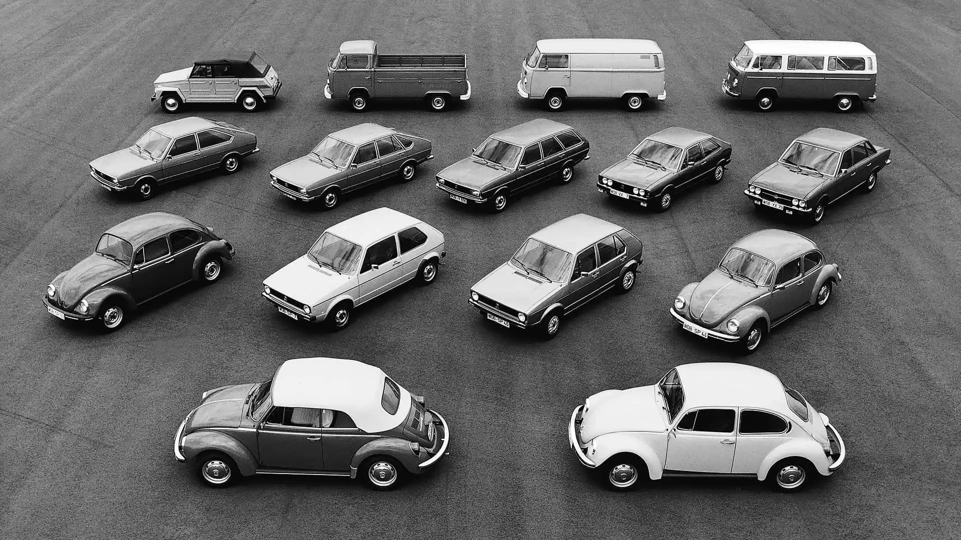 期間限定-15%　VW50周年Stern 50 Jahre Volkswagen 50-jahre-vw-golf-in-50-bildern