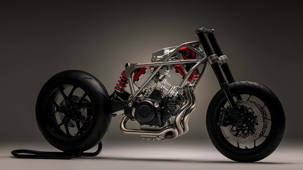 Honda V3-Motorkonzept mit Kompressor