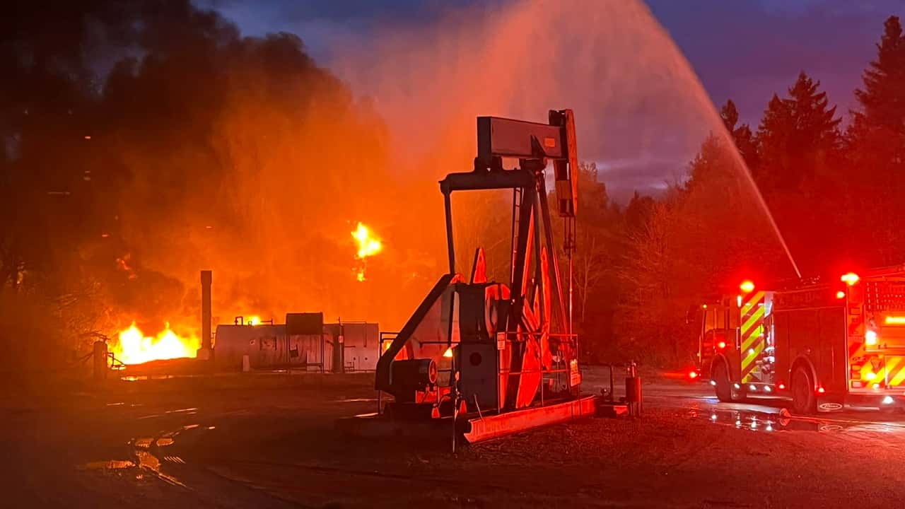 Oil Tank Explodes at GM's Milford Proving Ground, Damaging Homes