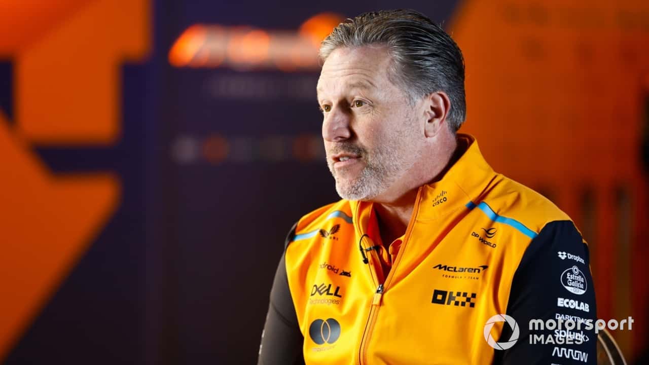 Zak Brown at Las Vegas GP 2024