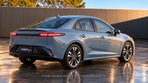Projeção: novo Toyota Corolla 2028 