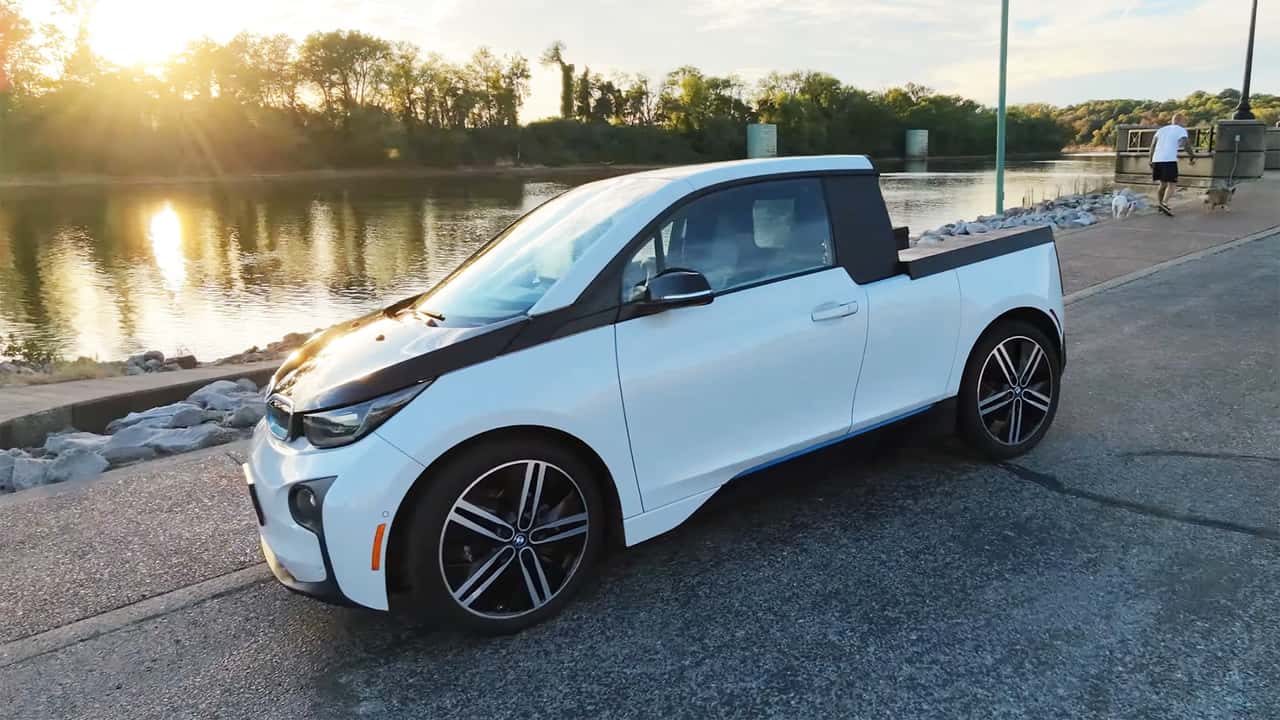 2017 BMW i3 pickup conversion