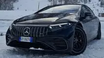 La gamma full electric Mercedes-AMG a Livigno
