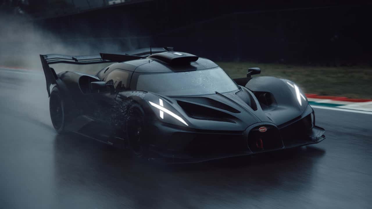 Bugatti Bolide Pist Testi