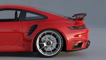 Porsche 911 (992) avec phares escamotables