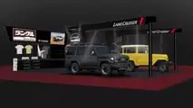 2024 Toyota Land Cruiser 70 in matte black