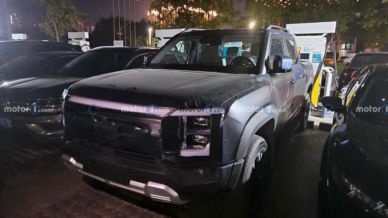 Avvistato il pick-up medio di BYD