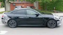BMW i4, le prime foto spia del restyling
