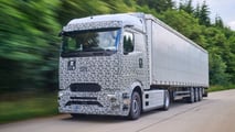 Mercedes-Benz truck eActros 600 i test su strada