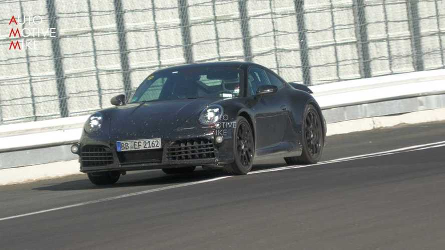 Porsche 911 Hybrid Spied Pushing Hard At The Nürburgring