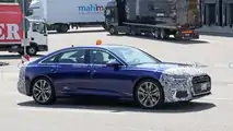 Audi A6 Limousine Facelift auf neuen Erlkönigbildern