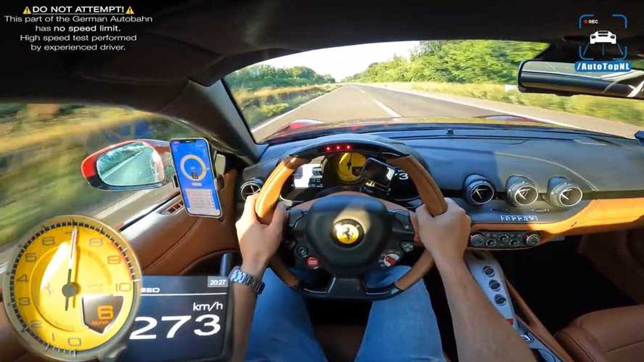 Ferrari F12 otobanda