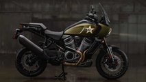 Harley-Davidson Pan America decoración militar