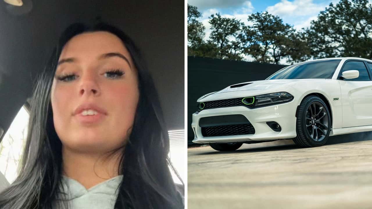 Woman gets into a fender bender. Then she gets her oil changed and learns something unusual