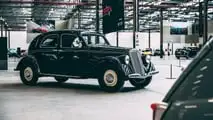 Alcune auto esposte tutti i giorni nell'Heritage Hub Stellantis di Torino