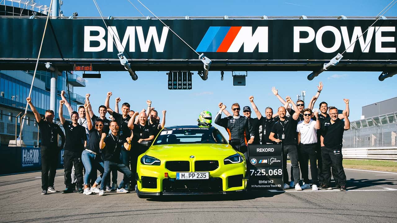 BMW M2 mit M Performance Track Kit