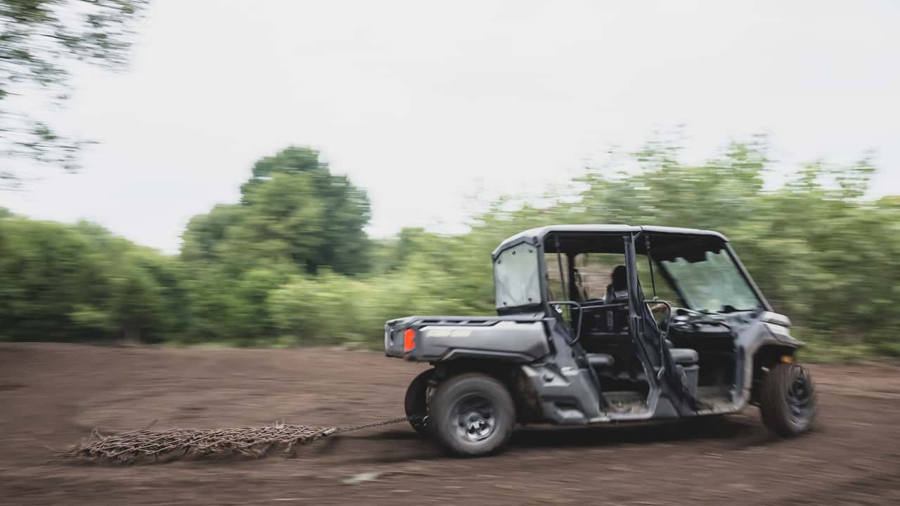 How Chris Bee uses his Can-Am UTVs to chase, hunt, and grow big deer.