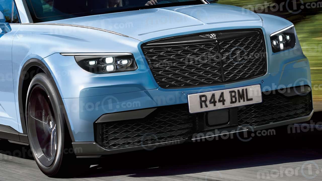 Bentley Elektro-SUV (2027): das Rendering von Motor1.com