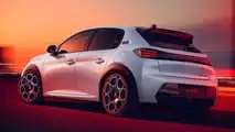 Version de production de la Peugeot E-208 GTi (2026)