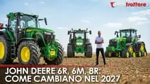 John Deere aggiorna 8R, 6M e 6R per il 2027