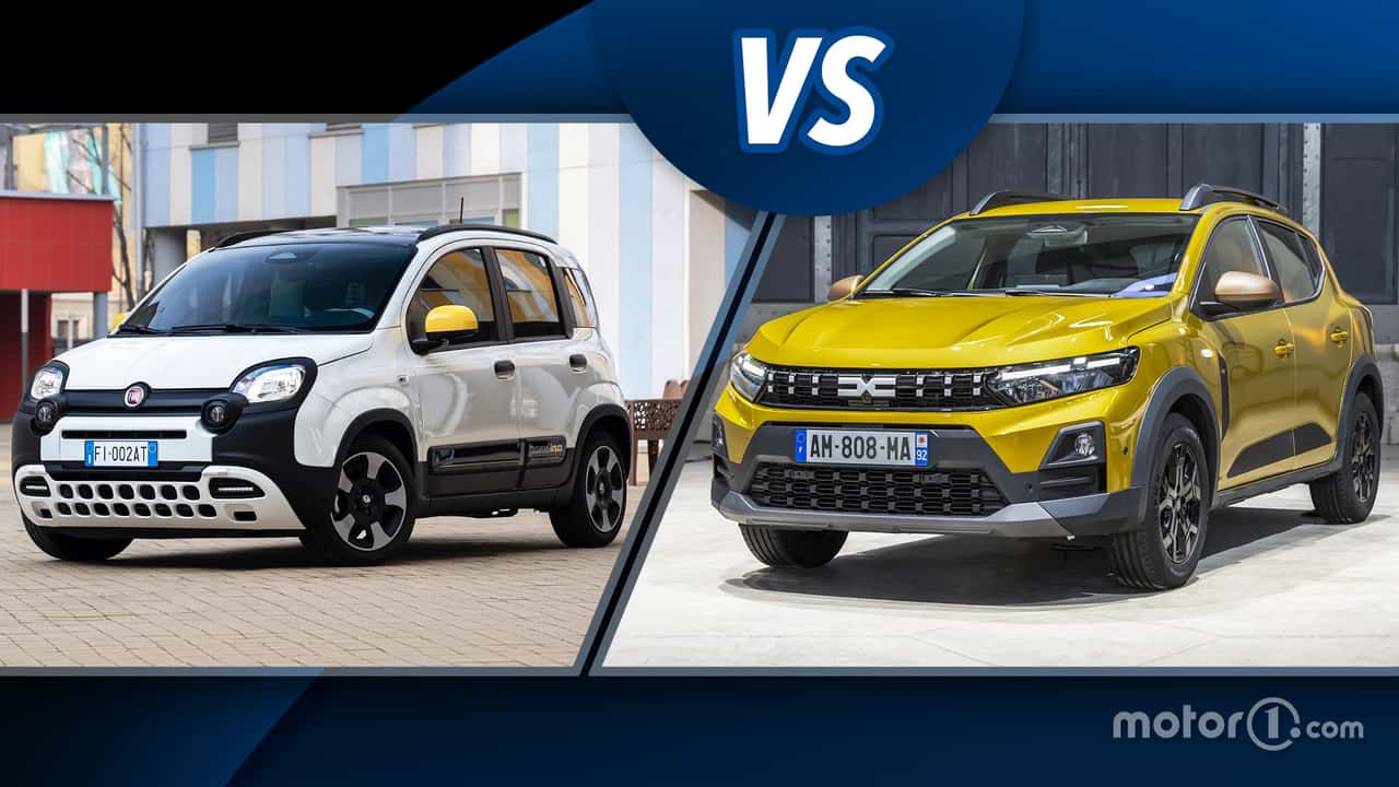 Fiat Pandina contra Dacia Sandero: duelo entre coches nuevos 'asequibles'
