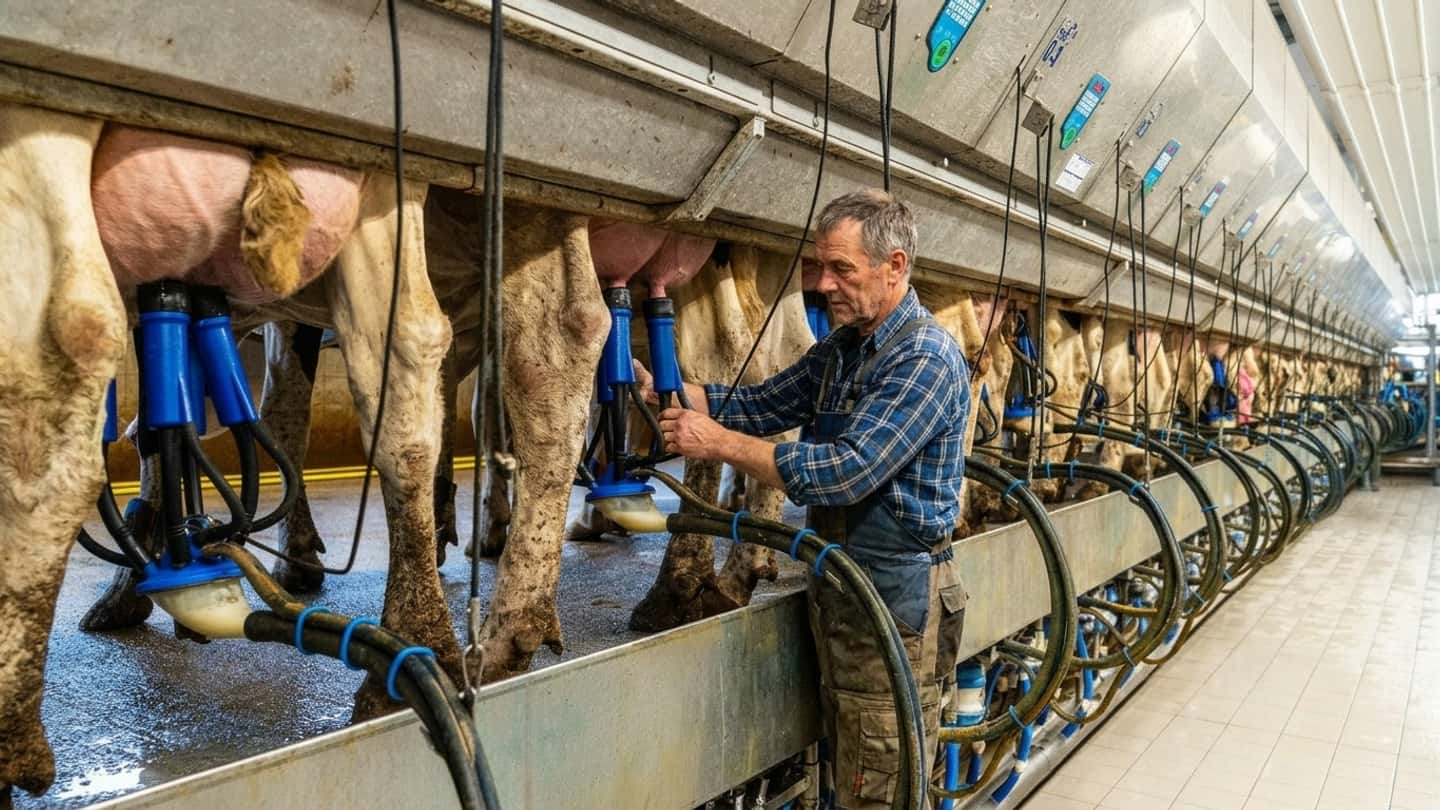 Latte europeo in calo: cosa cambia per le stalle