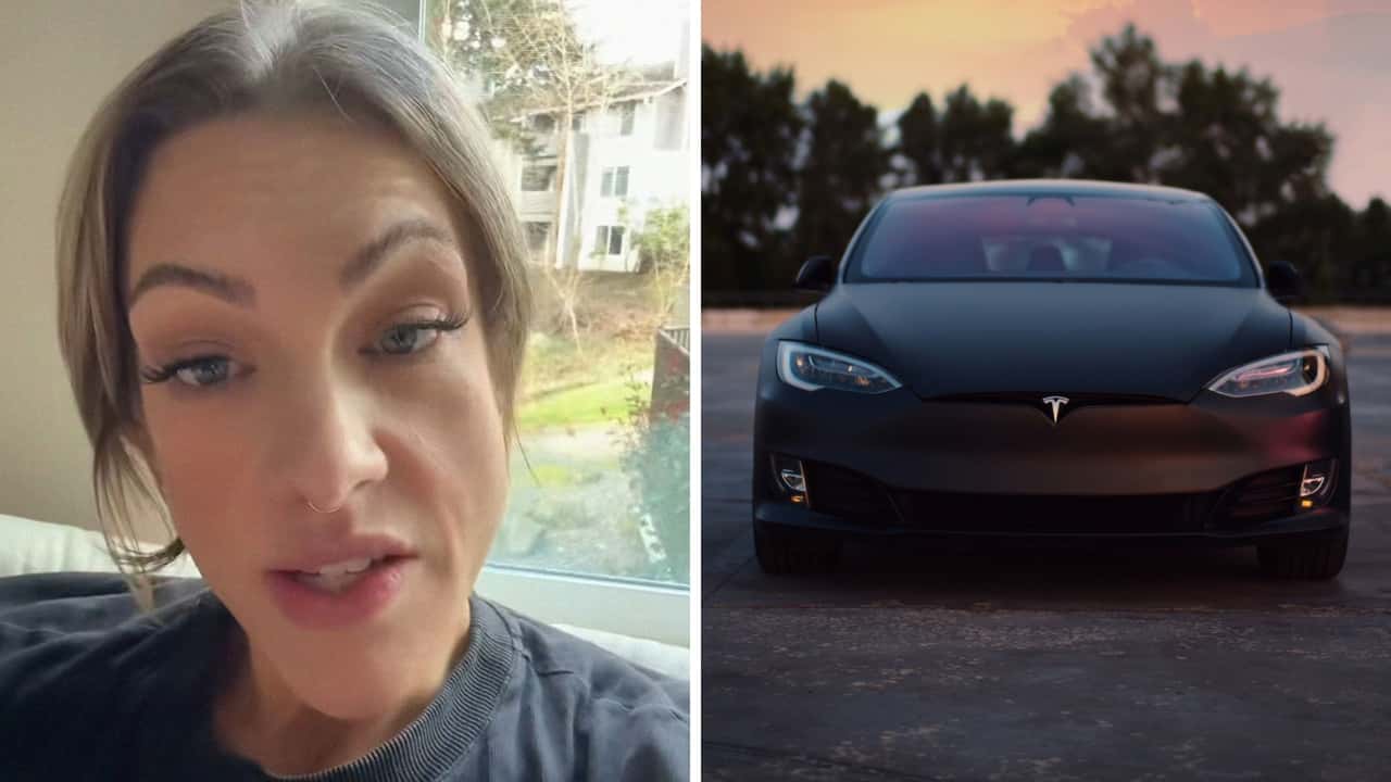 Woman buys brand-new Tesla. Then she tries the autopark feature