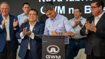 GWM anuncia nova fábrica no Brasil, que será instalada em Aracruz (ES).