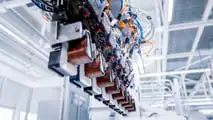 Produzione di motori Mercedes a Berlino