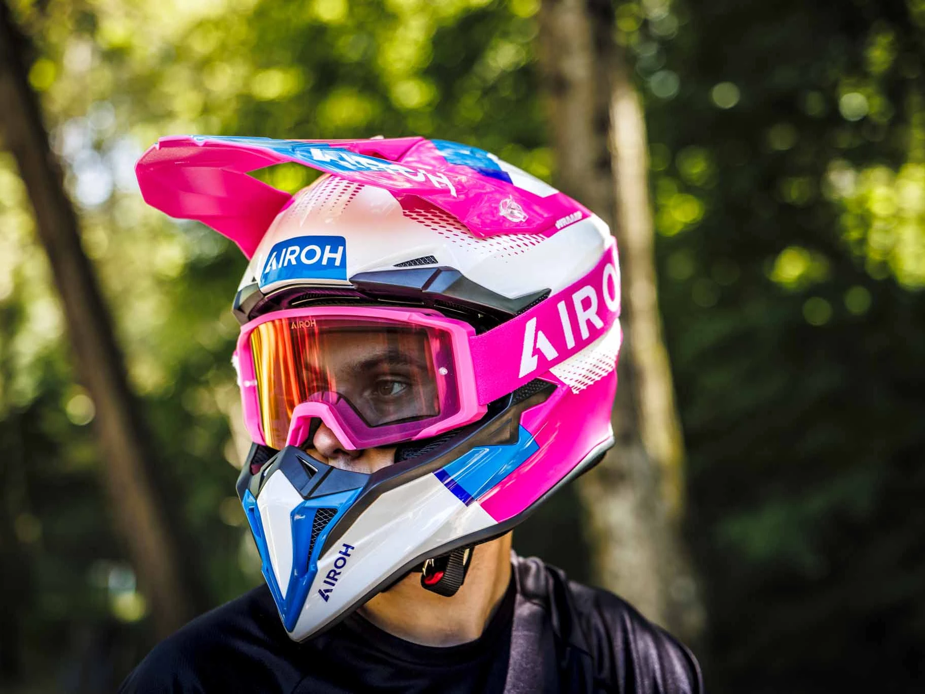 airoh youth dirt bike helmet GLX GX623 Kids ATV Off Road Motocross Combo X-Large Its not about winning once Uchoose Kids Dirt Bike Helmets