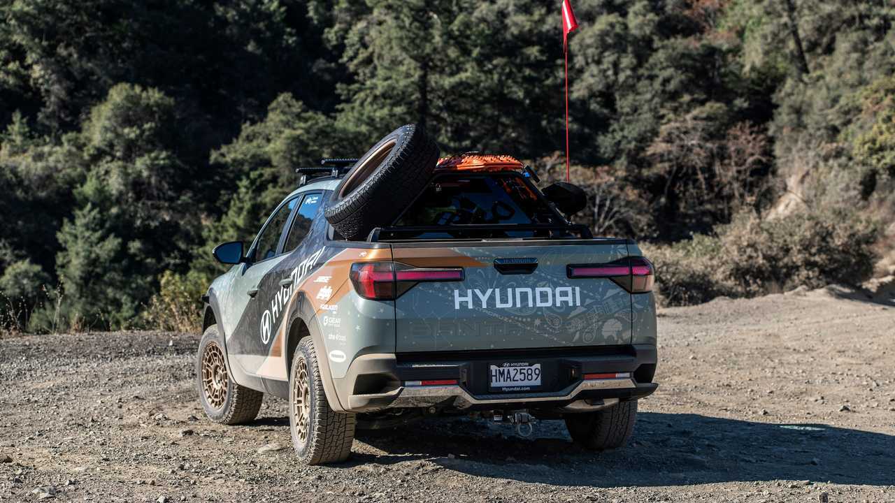 El Hyundai Santa Cruz se actualiza para afrontar el Rebelle Rally