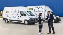 La flotta di Fiat Professional E-Ducato di Ikea