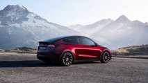 Tesla Model Y Midnight Cherry Red