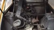Renault 5 Gordini Turbo abandonado
