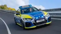 BMW i4 per la polizia tedesca, il tuning di AC Schnitzer