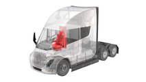 Le immagini tecniche del Tesla Semi